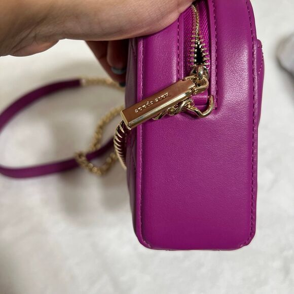 Kate Spade Quilted Mini Camera Leather Crossbody Bag NWOT - Picture 7 of 11